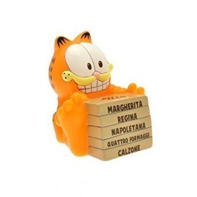 Garfield - Mini-Sparschwein Garfield mit Pizza