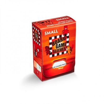 Kartenspiel-Hülle, klein (50 Stück, 44 x 68 mm), blendfrei