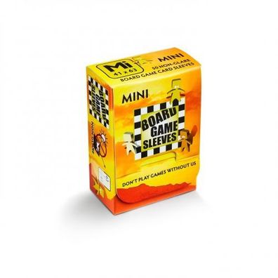 Kartenspiel-Hülle, mini (50 Stück, 41 x 63 mm) blendfrei