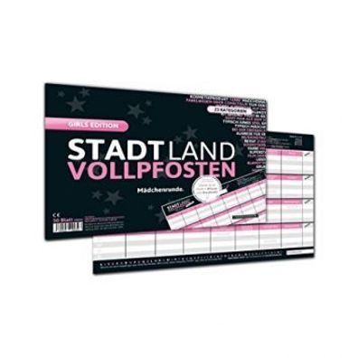 STADT LAND Vollpfosten - GIRLS Edition (DinA4-Format)