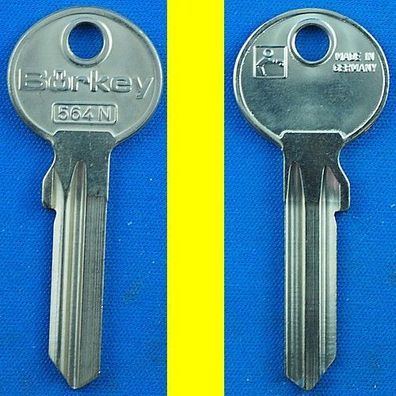 Schlüsselrohling Börkey 564 N für verschiedene Comba, Conal, FCV, Fliether, Giesche