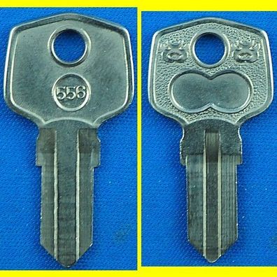 Schlüsselrohling Börkey 556 für verschiedene Automaten, Bootsmotore, Möbelzylinder ..