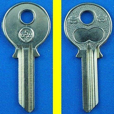 Schlüsselrohling Börkey 658 1/2 altes Design - für verschiedene Ikon Profil K 6