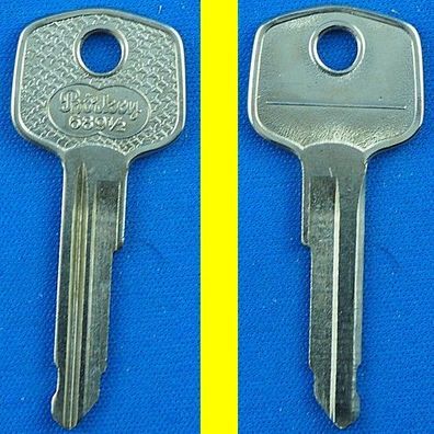 Schlüsselrohling Börkey 689 1/2 für verschiedene Ymos Profile KV, TV, V Serie 1-100