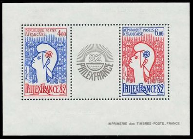 Frankreich Block 6 postfrisch S0195F2