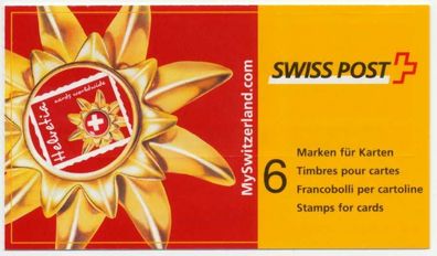 Schweiz Markenheft Nr MH 0-130 postfrisch S702862