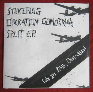 Sturzflug / Operation Gomorrha - Fahr zur Hölle, Deutschland Vinyl Split EP