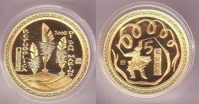 5 Euro Silber Münze San Marino 2008 Olympia Peking