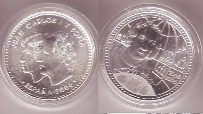 12 Euro Silber Münze Spanien Cristoph Kolumbus 2006