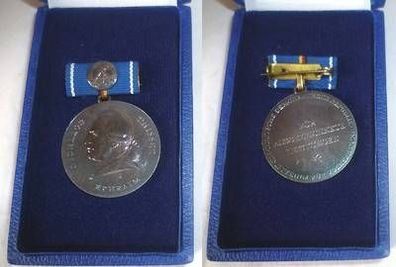 DDR Medaille Gotthold Ephraim Lessing Silber mit Etui