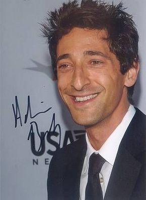 Original Autogramm ADRIEN BRODY auf HGF