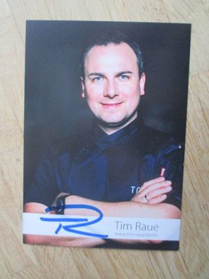 Sternekoch Tim Raue - handsigniertes Autogramm!!!