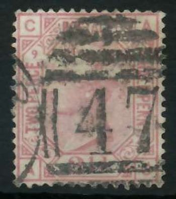 Grossbritannien 1840-1901 Nr 47 PL09 gestempelt X869012