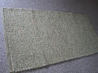 Handwebteppich Baumwolle 150 x 70 cm