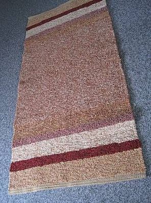 handgewebter Teppich Baumwolle 150 x 70 cm