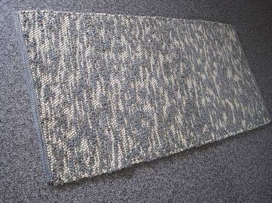 Handwebteppich Baumwolle 130 x 65 cm