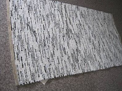 Handwebteppich Baumwolle 150 x 80 cm