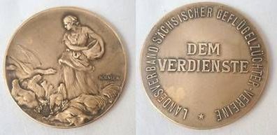 Hörnlein Bronze Medaille sächsischer Geflügelzüchter