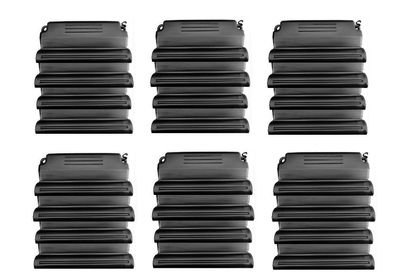 3 x well2wellness® PVC Druckschlauchtülle mit Gewinde 1 1//2/" x 32-38 mm