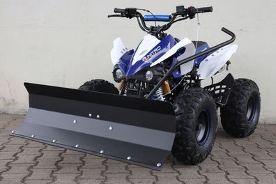 Kinderquad ATV mit Schneeschieber Schneeschild aufgebaut 100cm Panthera 3G8 RS