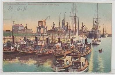 46330 Ak Cuxhaven Minensuchdivision im neuen Hafen 1911