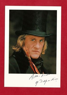 Gerald Departieu ( ist ein russisch-französischer Schauspieler) - Autogrammkarte
