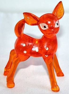 Bambi Kunststoff Figur aus den 1950er Jahren, Dekoration