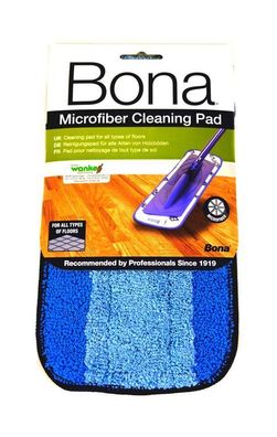 Bona Cleaning Pad Reinigung Mopp Mikrofaser Bauwerk Parkett