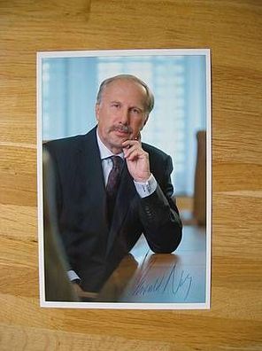 Österreichische Nationalbank Prof. Dr. Ewald Nowotny - handsigniertes Autogramm!!!