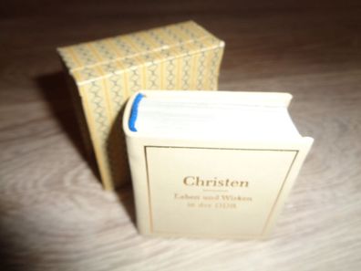 Minibuch in Cover -Christen