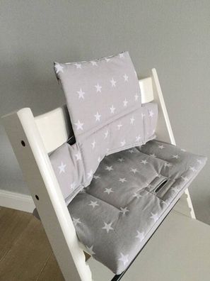 Puckdaddy Sitzkissen Wolken schwarz für Stokke Tripp Trapp