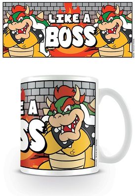 Super Mario Like A Boss Tasse Kaffetasse Mug Tazza Neu NEW