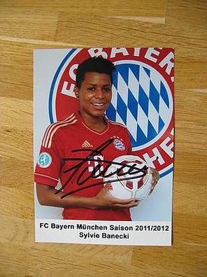 FC Bayern München Saison 11/12 Sylvie Banecki Autogramm