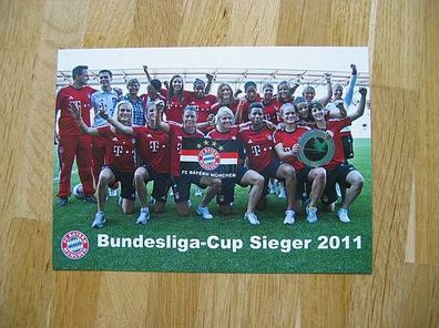 Mannschaftskarte FC Bayern München 2011