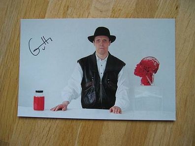 Körperwelten Plastinator Gunther von Hagens Autogramm!!