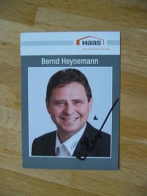 DFB Bundesligaschiedsrichter Bernd Heynemann Autogramm!