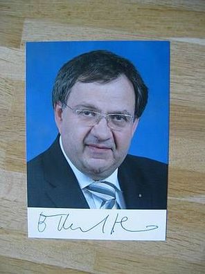 Schleswig-Holstein Minister FDP Ekkehard Klug - handsigniertes Autogramm!!!
