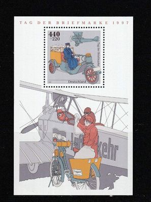 Bund 1997 Block 41. ( Tag der Briefmarke ) xx