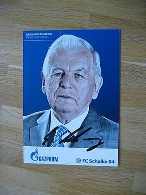 FC Schalke 04 Saison 11/12 Gerhard Rehberg Autogramm!!!