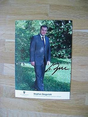 Sachsen-Anhalt Minister Stephan Dorgerloh - Autogramm!!