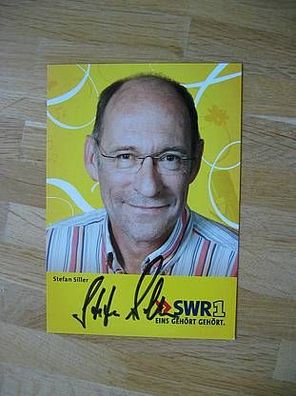 SWR Moderator Stefan Siller - handsigniertes Autogramm!