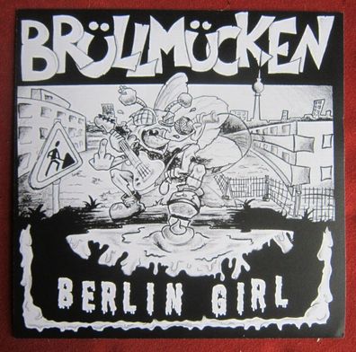 Brüllmücken - Berlin Girl EP limitiert Rotten Totten Records farbig
