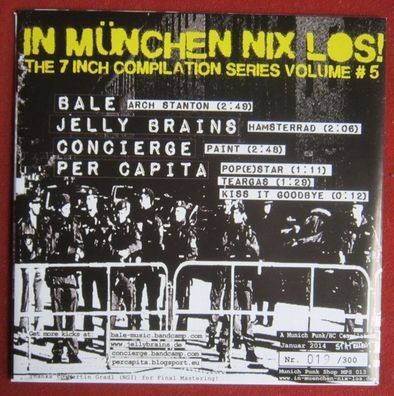 In München nix los! The 7 Inch Compilation Series Volume # 5 Vinyl EP Sampler