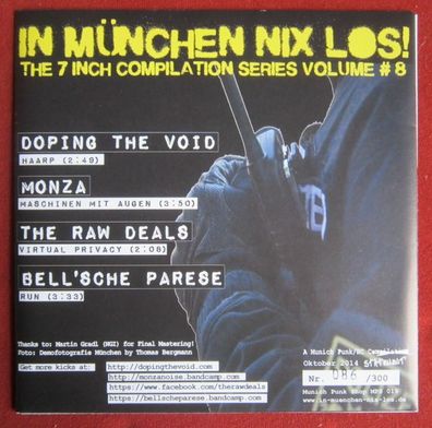 In München nix los! The 7 Inch Compilation Series Volume # 8 Vinyl EP Sampler