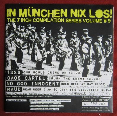 In München nix los! The 7 Inch Compilation Series Volume # 9 Vinyl EP Sampler