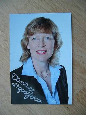 Hamburg Bürgermeisterin Dr. Dorothee Stapelfeldt - handsigniertes Autogramm!!!