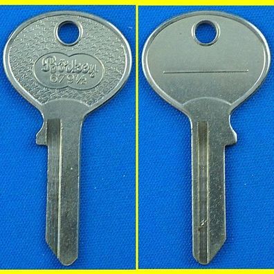 Schlüsselrohling Börkey 679 1/2 alter Kopf - für Neiman / Alfa Romeo, Auto-Union +