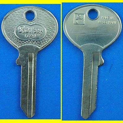 Schlüsselrohling Börkey 679 für verschiedene Neiman / Alfa Romeo, Auto-Union, Ferrari