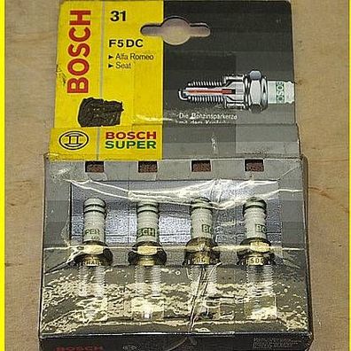 4 Zündkerzen Bosch F5DC