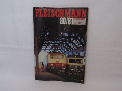 Fleischmann 80/81 - Katalog mit Preisliste